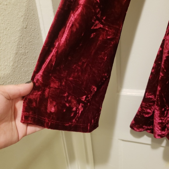 Bebop Crushed Velvet Romper Jumper - Picture 6 of 7